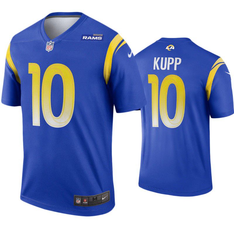 Men Los Angeles Rams #10 Cooper Kupp Nike Royal Legend NFL Jersey